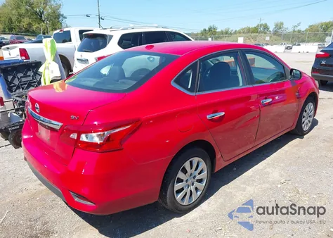 2017 Nissan Sentra Sv z USA, uszkodzony, nr VIN 3N1AB7AP4HL722981